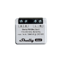 Shelly Shelly PM Mini Gen3 Schakel meetactor WiFi, Bluetooth