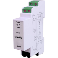 Shelly Shelly Pro 3EM 400A Elektriciteitsmeter Bluetooth, WiFi Shelly
