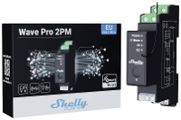 Shelly Shelly Qubino Wave PRO 2PM DIN railrelais Z Wave