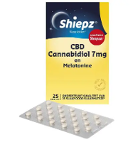 Shiepz CBD Cannabidiol 7mg en Melatonine Tabletten