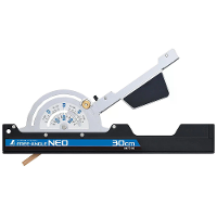 Shinwa Circular Saw Guide Ruler Adjustable Angle 30cm Precision Cutting Tool Aluminum Compatible with Standard Circular