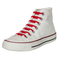 Shoeps elastische veters   14x   rood   sneakers/sportschoenen   geen strikken nodig
