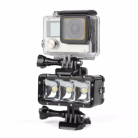 SHOOT XTGP253 Waterproof 30m Diving Light Dimmable LED Underwater Fill Light for GoPro Hero SJCAM XiaoMi Yi Action Cameras