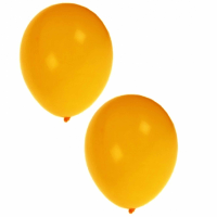 Feest ballonnen   geel   300x stuks   ca. 27 Cm   verjaardag versiering