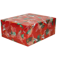Shoppartners Inpakpapier   ringstaartmaki design   70 x 200 cm