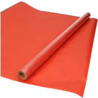 Kraft cadeaupapier/inpakpapier   rood   70 x 200 cm   60 grams