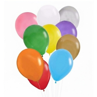 Shoppartners Party Ballonnen   30x stuks   Mix kleuren   feestartikelen   versiering