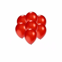 Party ballonnen   klein formaat   rood   200x   13 cm   feestartikelen/versiering