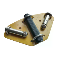 Shortwave Antenne V Basis 5mm Epoxy Plaat CNC Gezaagd 102mm Aluminium Legering Stang Geschikt voor Tripod Lichtstand Uni