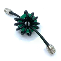 Shortwave Choke 1.8 30MHz Hoogfrequentie Magnetische Kern 200W 600W Geluidonderdrukking Male naar Female Connector Radio