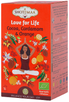 Shoti Maa Love For Life Thee   Cacoa, Cardamom & Orange