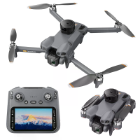 SHRC AE51 GPS 5G Repeater FPV met 4,3 inch LCD scherm Controller 1080P HD Dual Camera Servo gimbal 360° Obstakelvermijdi