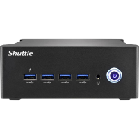 Shuttle Barebone NT10H5 2.5 Cm (1 inch) Intel® Core™ Ultra 5 125H 4.5 GHz NT10H5