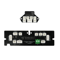 VORON 0/0.1 Upgrade Hotend adapterplaat met kabelmodificatie / holtetemperatuurbewaking voor 3D printeronderdeel: