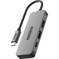 SiCo USB C to 2x USB A + 2x USB C Hub