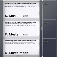 Siedle 210004999 00 Functiemodule voor Accessoires voor deurintercom Antraciet