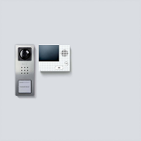 Siedle SET CVB 850 1 E/W Video deurintercom Kabelgebonden Zilver, Wit