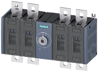 Siemens 3KD42400PE200 Belastbare scheidingsschakelaar 4 polig 400 A 690 V/AC