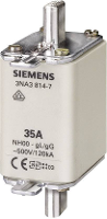 Siemens 3NA38147 NH zekering Geschikt voor Zekeringsgrootte 000 4 Afmeting zekering : 00 35 A 500 V/AC, 250 V/AC 3 stuk(s)