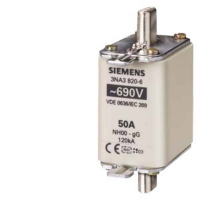 Siemens 3NA38306 Zekeringsinzetstuk Afmeting zekering : 0 100 A 690 V 3 stuk(s)
