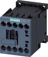 Siemens 3RT2017 1BB42 Contactor 3x NO 5.5 KW 24 V/DC 12 A Met hulpcontact 1 stuk(s)