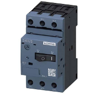 Siemens 3RV1011 0FA10 Vermogensschakelaar 1 stuk(s) 3x NO Instelbereik (stroomsterkte): 0.35   0.5 A Schakelspanning (max.): 690 V/AC (b x h x d) 45 x 90 x 81