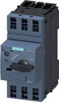 Siemens 3RV2011 0KA20 Vermogensschakelaar 1 stuk(s) Instelbereik (stroomsterkte): 0.9   1.25 A Schakelspanning (max.): 690 V/AC (b x h x d) 45 x 106 x 97 mm