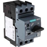Siemens Leistungsschalter Vermogensschakelaar 1 stuk(s) Instelbereik (stroomsterkte): 1.1   1.6 A Schakelspanning (max.): 690 V/AC (b x h x d) 45 x 97 x 97 mm