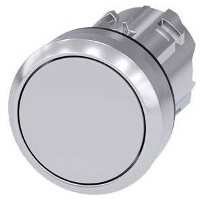 Siemens 3SU10500AB800AA0 3SU1050 0AB80 0AA0 Druktoets (Ø x h) 29.5 Mm x 29.5 Mm IP66, IP67, IP69/IP69K 1 stuk(s)