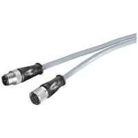 Siemens 6XV18015DH50 Aansluitkabel Stroom Grijs 5.00 M