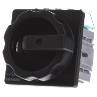 Lastscheidingsschakelaar Zwart 3 polig 6 mm² 16 A 690 V/AC Siemens 3LD20030TK51