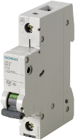 Zekeringautomaat 1 polig 10 A 230 V, 400 V Siemens 5SL61107
