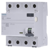 Siemens 5SV36448 5SV3644 8 Aardlekschakelaar A 40 A 0.3 A 400 V