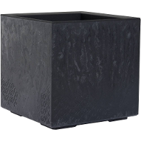 Siena Garden FARO STONE LA935 70 Plantenbak Polypropyleen Betonlook, Zwart