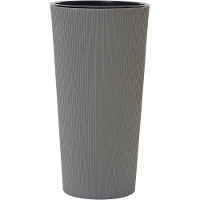 Siena Garden LOCON STRIPE LA876 27 Plantcontainer Polypropyleen Grijs