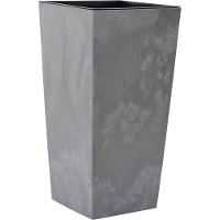 Siena Garden NIZZA STONE LA548 70 Plantcontainer Polypropyleen Betonlook, Grijs