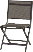 Siena Garden Tesoro M29564 Tuinstoel Aluminium Antraciet (mat), Zwart, Zilver