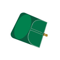 1,5 GHz 9 GHz omnidirectionele antenne SMA Vrouwelijke UWB antenne UWB antenne