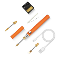SIENWINY Portable Wireless Soldeerbout USB Li ion Battery 3 Adjustable Gears with Cover Chargeable DIY Soldeerbout for W