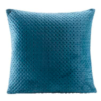 Sierkussen Alain   petrol   45x45 cm   Leen Bakker
