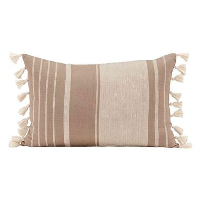 Sierkussen Felix   taupe   40x60 cm   Leen Bakker