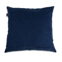 Sierkussen Fringle   indigo   50x50 cm   Leen Bakker