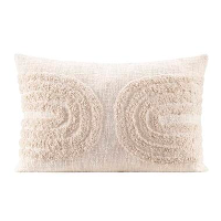 Sierkussen Mels   off white   40x60 cm   Leen Bakker