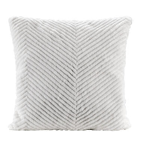 Sierkussen Serra   off white   45x45 cm   Leen Bakker
