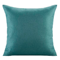 Sierkussen Triton   blauwgroen   45x45 cm   Leen Bakker