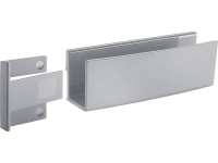 Sigel opbergvak GL813 , lichtgrijs, inclusief magnetische clip voor bevestiging aan glas magneet boards, kunststof, 160x54x43 mm