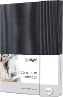 Sigel Weekkalender CONCEPTUM® undatiert CO700 DIN A5 Zwart 192 bladzijden 1 stuk(s)