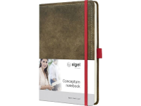 Sigel Notitieboek CONCEPTUMÂ® CO109 Zwart Aantal paginas: 97 DIN A5