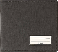 Sigel EF615 Beschermhoes voor formulierenboek DIN A6 liggend Antraciet 1 stuk(s)