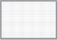 Sigel HO260 Bureau onderlegger Wit, Grijs (b x h) 595 mm x 410 mm